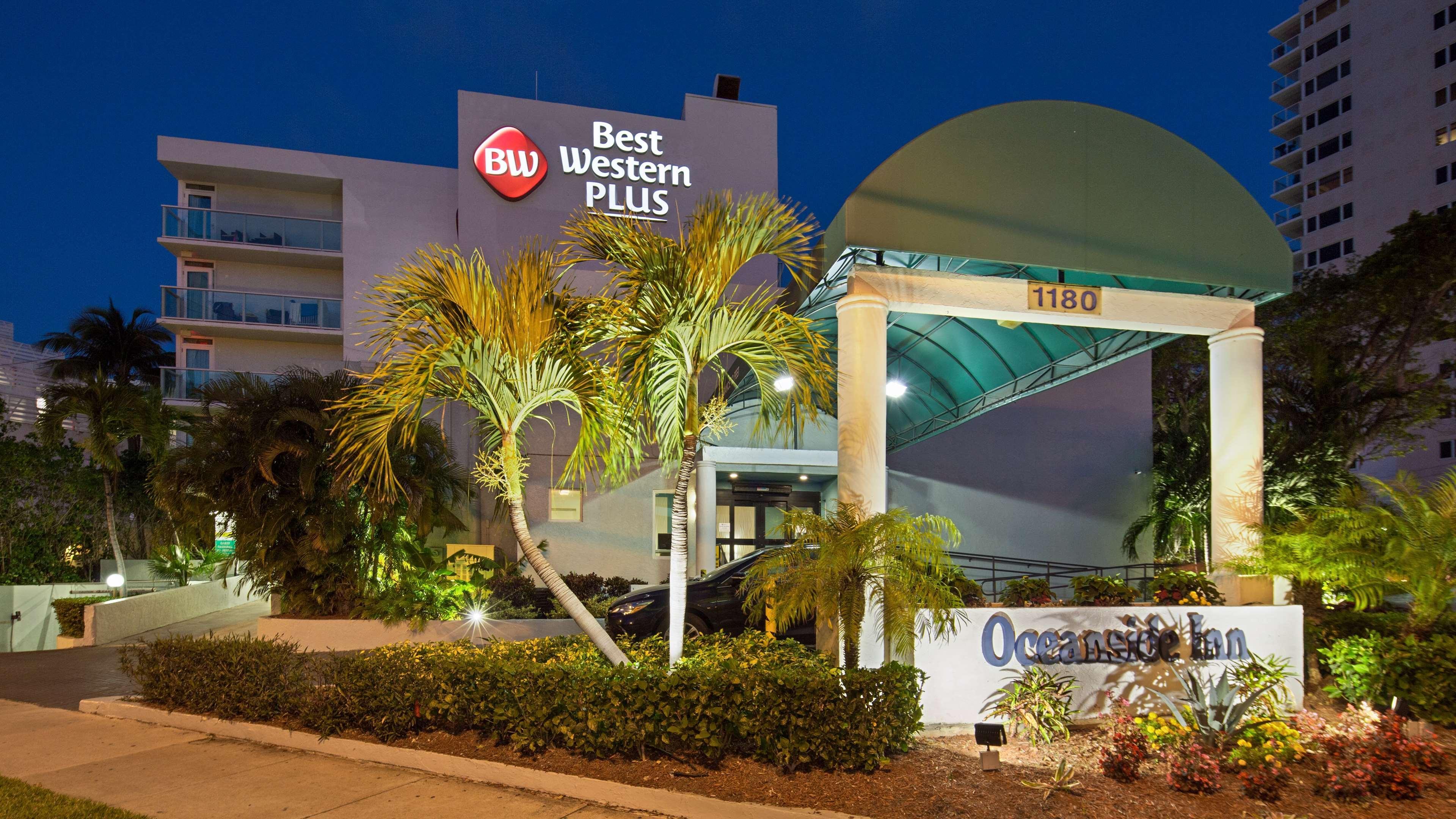 Best Western Plus Oceanside Inn Fort Lauderdale Exterior foto